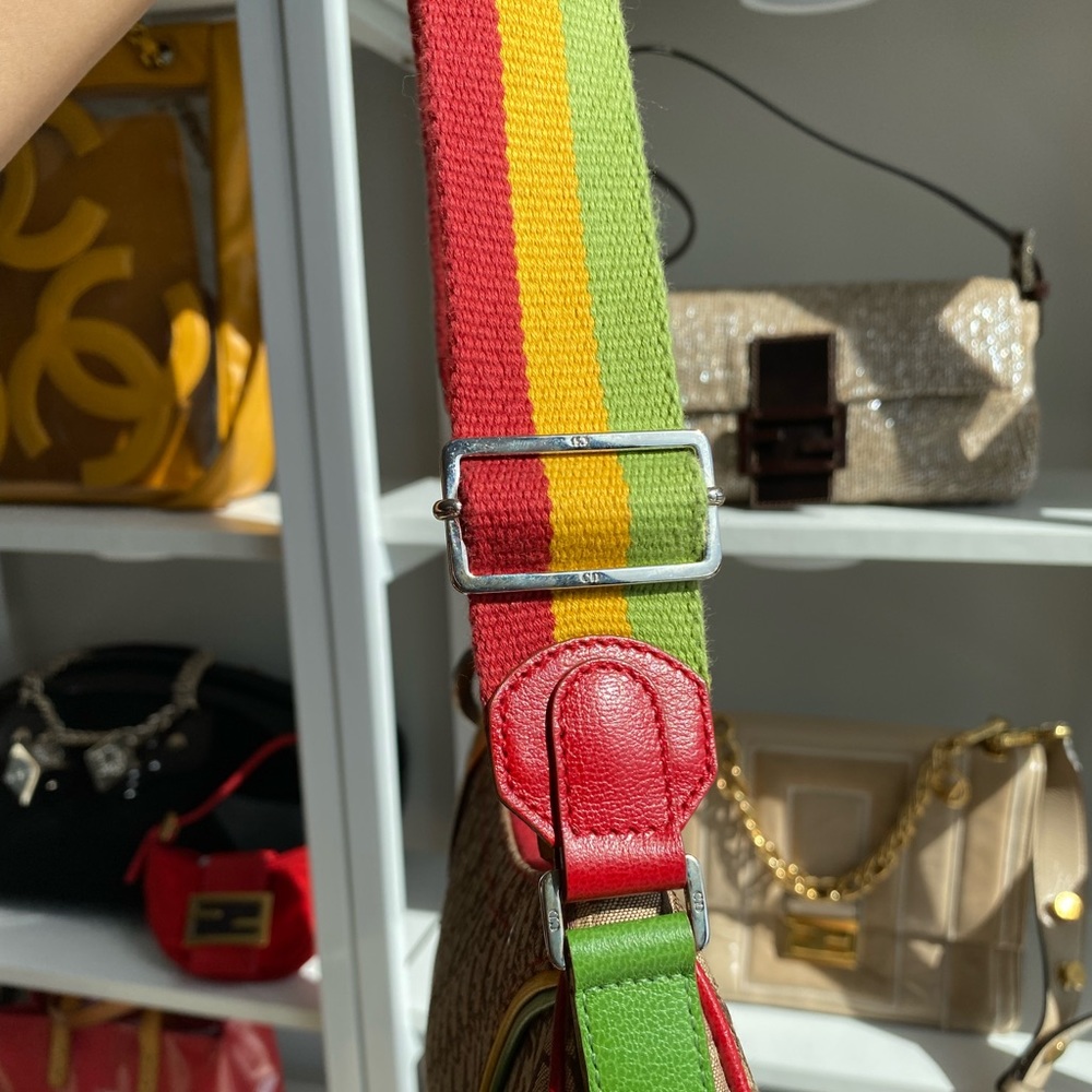 Christian Dior Rasta Mania Saddle Bag 💥 - Picture 10 of 12